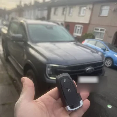 Replacement key cut and coded for a Ford Ranger